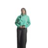 Jznell Green Padded top (Ready to Wear)