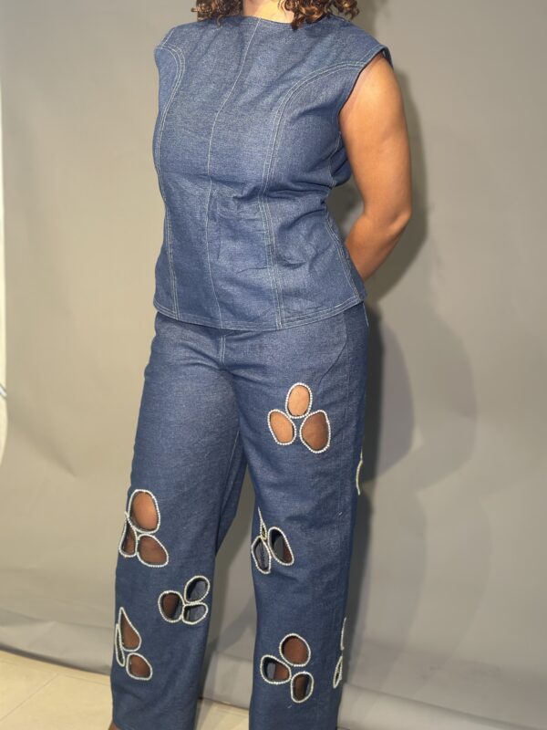 Denim two piece (Made to Order) - Image 3