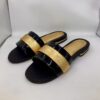 Round-Toe Slip-On Flat Slides